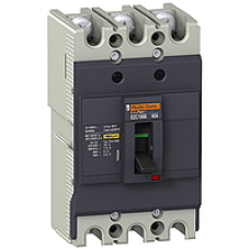 EZC100B3040 - circuit breaker Easypact EZC100B - TMD - 40 A - 3 poles 3d, Schneider Electric