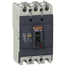 EZC100F3100 - circuit breaker Easypact EZC100F - TMD - 100 A - 3 poles 3d, Schneider Electric