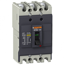 EZC100H3050 - circuit breaker Easypact EZC100H - TMD - 50 A - 3 poles 3d, Schneider Electric