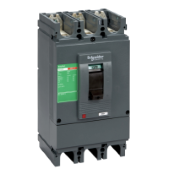 EZC630N3600N - circuit breaker Easypact EZC630N - TMD - 600 A - 3 poles 3d, Schneider Electric