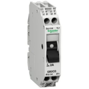 GB2CD10 - TeSys GB2 - thermal-magnetic circuit breaker - 1P + N - 5 A - Id = 66 A , Schneider Electric