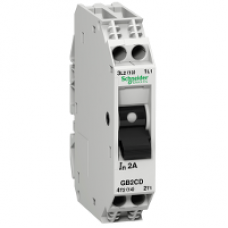GB2CD21 - TeSys GB2 - thermal-magnetic circuit breaker - 1P + N - 16 A - Id = 220 A , Schneider Electric