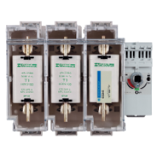 GS2N3 - TeSys GS - switch-disconnector-fuse - 3 P - 250A - DIN 1, Schneider Electric