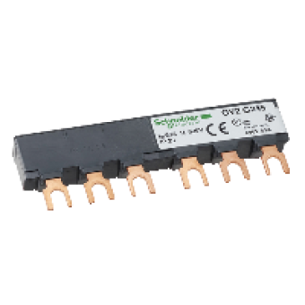 GV2G245 - Linergy FT - Comb busbar - 63 A - 2 tap-offs - 45 mm pitch, Schneider Electric