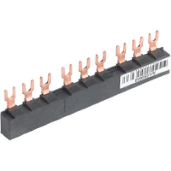 GV2G345 - Linergy FT - Comb busbar - 63 A - 3 tap-offs - 45 mm pitch, Schneider Electric