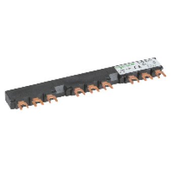 GV2G354 - Linergy FT - Comb busbar - 63 A - 3 tap-offs - 54 mm pitch, Schneider Electric