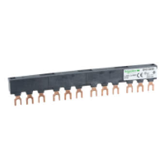 GV2G445 - Linergy FT - Comb busbar - 63 A - 4 tap-offs - 45 mm pitch, Schneider Electric