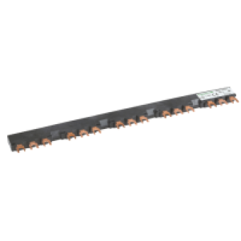 GV2G554 - Linergy FT - Comb busbar - 63 A - 5 tap-offs - 54 mm pitch, Schneider Electric