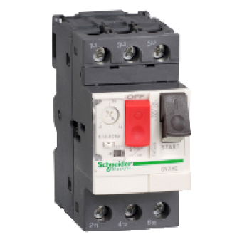 GV2ME01 - TeSys GV2-Circuit breaker-thermal-magnetic-0.1...0.16 A -screw clamp terminals, Schneider Electric