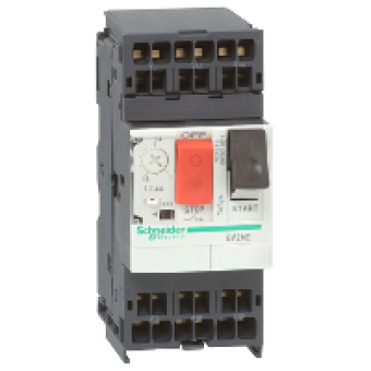 GV2ME043 - TeSys GV2 - Circuit breaker - thermal-magnetic - 0.4...0.63 A - spring terminals, Schneider Electric