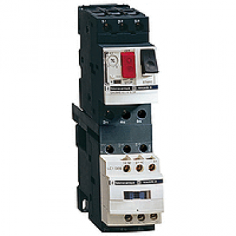 GV2ME10 - TeSys GV2-Circuit breaker-thermal-magnetic - 4...6.3 A - screw clamp terminals, Schneider Electric
