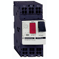GV2ME103 - TeSys GV2 - Circuit breaker - thermal-magnetic - 4...6.3 A - spring terminals, Schneider Electric