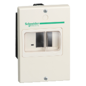 GV2MP04 - TeSys GV2 - Reduced flush mounting enclosure for TeSys GV2ME - IP55, Schneider Electric