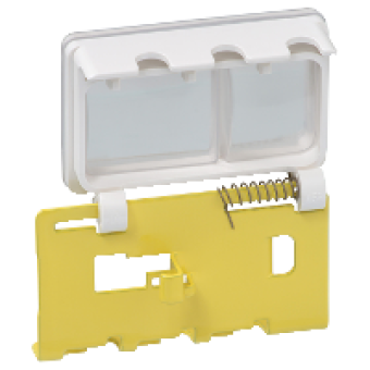 GV2V01 - TeSys GV2 - padlocking device - for GV2-ME - 1..3 padlocks, Schneider Electric