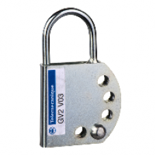 GV2V03 - TeSys GV2 & GV3 - padlocking device - up to 4 padlocks, Schneider Electric GV2V03 - TeSys GV2 & GV3 - padlocking device - up to 4 padlocks, Schneider Electric