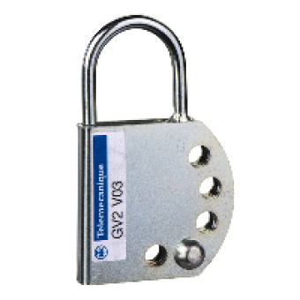 GV2V03 - TeSys GV2 & GV3 - padlocking device - up to 4 padlocks, Schneider Electric