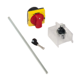GV3APN04 - TeSys GV3 - rotary handle kit - IP65 - black - for GV3L & GV3P, Schneider Electric
