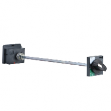 GV7AP01 - TeSys GV7 - front extended rotary handle - black, Schneider Electric