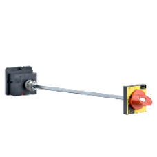 GV7AP02 - TeSys GV7 - front extended rotary handl - red, Schneider Electric