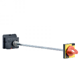 GV7AP02 - TeSys GV7 - front extended rotary handl - red, Schneider Electric