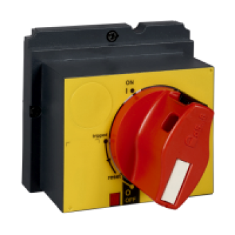 GV7AP04 - TeSys GV7 - front rotary handle - red, Schneider Electric