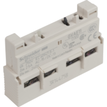 GVAE11 - TeSys GV2 & GV3 - auxiliary contact - 1 NO + 1 NC, Schneider Electric