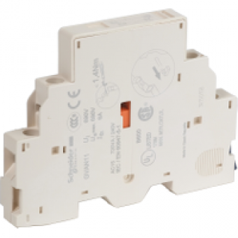 GVAN11 - TeSys GV2 & GV3 - auxiliary contact block - 1 NO + 1 NC, Schneider Electric