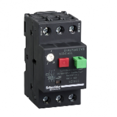 GZ1E03 - motor circuit breaker GZ1 - 3 poles 3d - 0.25..0.40A - thermomagnetic trip unit, Schneider Electric