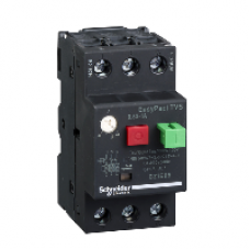 GZ1E05 - motor circuit breaker GZ1 - 3 poles 3d - 0.63..1A - thermomagnetic trip unit, Schneider Electric