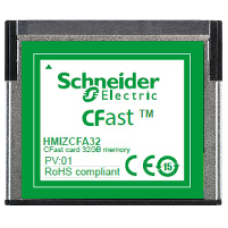 HMIZCFA32 - CFast card memory 32GB, Schneider Electric