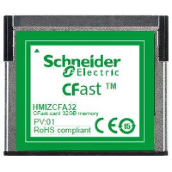 HMIZCFA32 - CFast card memory 32GB, Schneider Electric