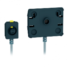 HMIZSURDP5 - Remote control cable 5m for panel SCU, Schneider Electric