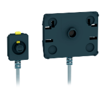 HMIZSURDP5 - Remote control cable 5m for panel SCU, Schneider Electric