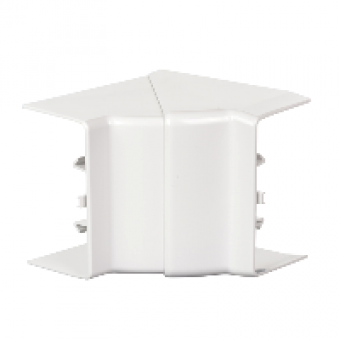 ISM10201P - OptiLine 45 - internal corner - 95 x 55 mm - PC/ABS - polar white, Schneider Electric