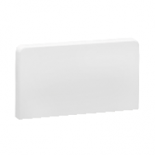 ISM10204P - OptiLine 45/70 - stop end - 95 x 55 mm - PC/ABS - polar white, Schneider Electric ISM10204P - OptiLine 45/70 - stop end - 95 x 55 mm - PC/ABS - polar white, Schneider Electric