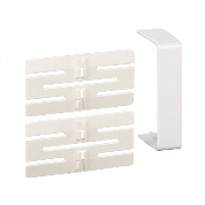 ISM10206P - OptiLine 45 - joint cover piece - 95 x 55 mm - PC/ABS - polar white, Schneider Electric ISM10206P - OptiLine 45 - joint cover piece - 95 x 55 mm - PC/ABS - polar white, Schneider Electric