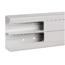 ISM10300P - OptiLine 45 - installation trunking - 140x55 mm - PVC - polar white - 2000 mm, Schneider Electric ISM10300P - OptiLine 45 - installation trunking - 140x55 mm - PVC - polar white - 2000 mm, Schneider Electric