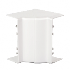 ISM10301P - OptiLine 45 - internal corner - 140 x 55 mm - PC/ABS - polar white, Schneider Electric ISM10301P - OptiLine 45 - internal corner - 140 x 55 mm - PC/ABS - polar white, Schneider Electric