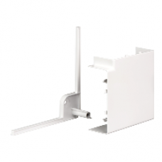 ISM10303P - OptiLine 45 - bend 90° - 140 x 55 mm - PC/ABS - polar white, Schneider Electric ISM10303P - OptiLine 45 - bend 90° - 140 x 55 mm - PC/ABS - polar white, Schneider Electric