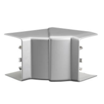 ISM10351 - OptiLine 45 - internal corner - PC/ABS - aluminium metallic, Schneider Electric