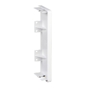 ISM10404P - OptiLine 45 - stop end - 165 x 55 mm - PC/ABS - polar white, Schneider Electric