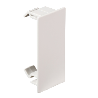 ISM10903P - OptiLine 45 - joint cover piece for front cover - PC/ABS - polar white, Schneider Electric