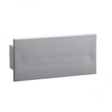 ISM10951 - OptiLine 45 - joint cover piece for front cover - PC/ABS - aluminium metallic, Schneider Electric ISM10951 - OptiLine 45 - joint cover piece for front cover - PC/ABS - aluminium metallic, Schneider Electric
