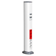 ISM20203P - OptiLine 45 - post - two-sided - polar white - 700 mm, Schneider Electric