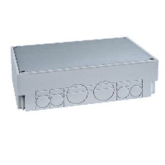 ISM50330 - OptiLine 45 - screeded floor box - without modules, Schneider Electric