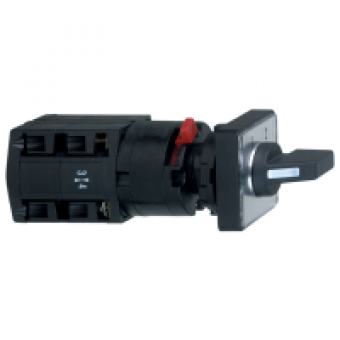 K10D012UCH - cam changeover switch - 2-pole - 60° - 10 A - for Ø 16 or 22 mm, Schneider Electric