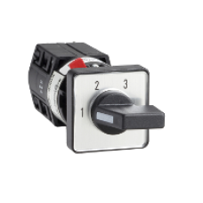 K10F013NCH - cam stepping switch - 2-pole - 60° - 10 A - for Ø 16 or 22 mm, Schneider Electric