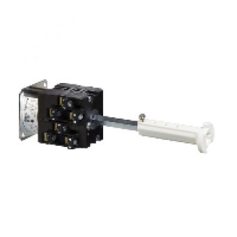 K1F513U - body for changeover switch - 3-pole - 30° - 12 A - rear mounting, Schneider Electric