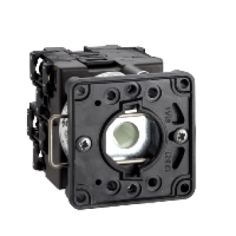K1M016N - body for stepping switch - 2-pole - 45° - 12 A - for Ø 22 mm, Schneider Electric