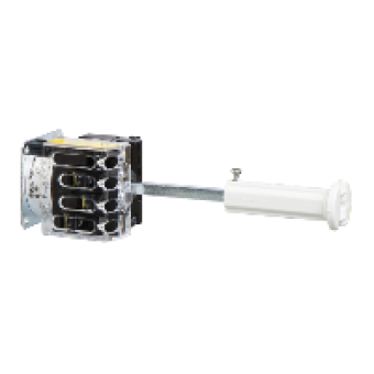 K2C503H - body for switch - 3-pole - 90° - 20 A - rear mounting, Schneider Electric